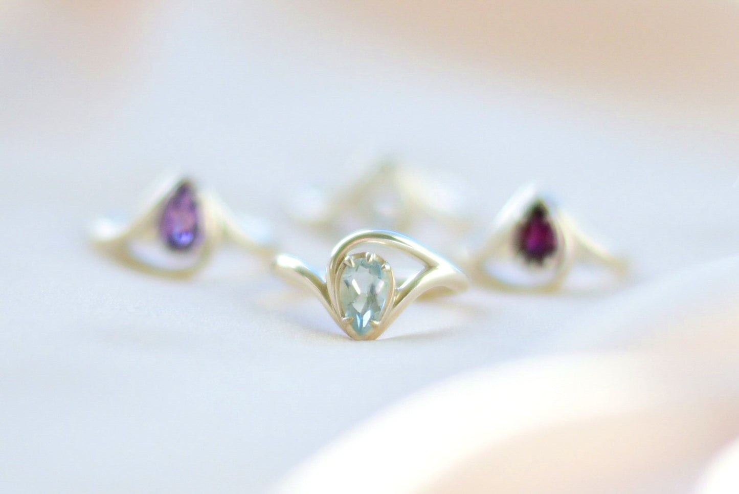 Solaris Ring - Aquamarine