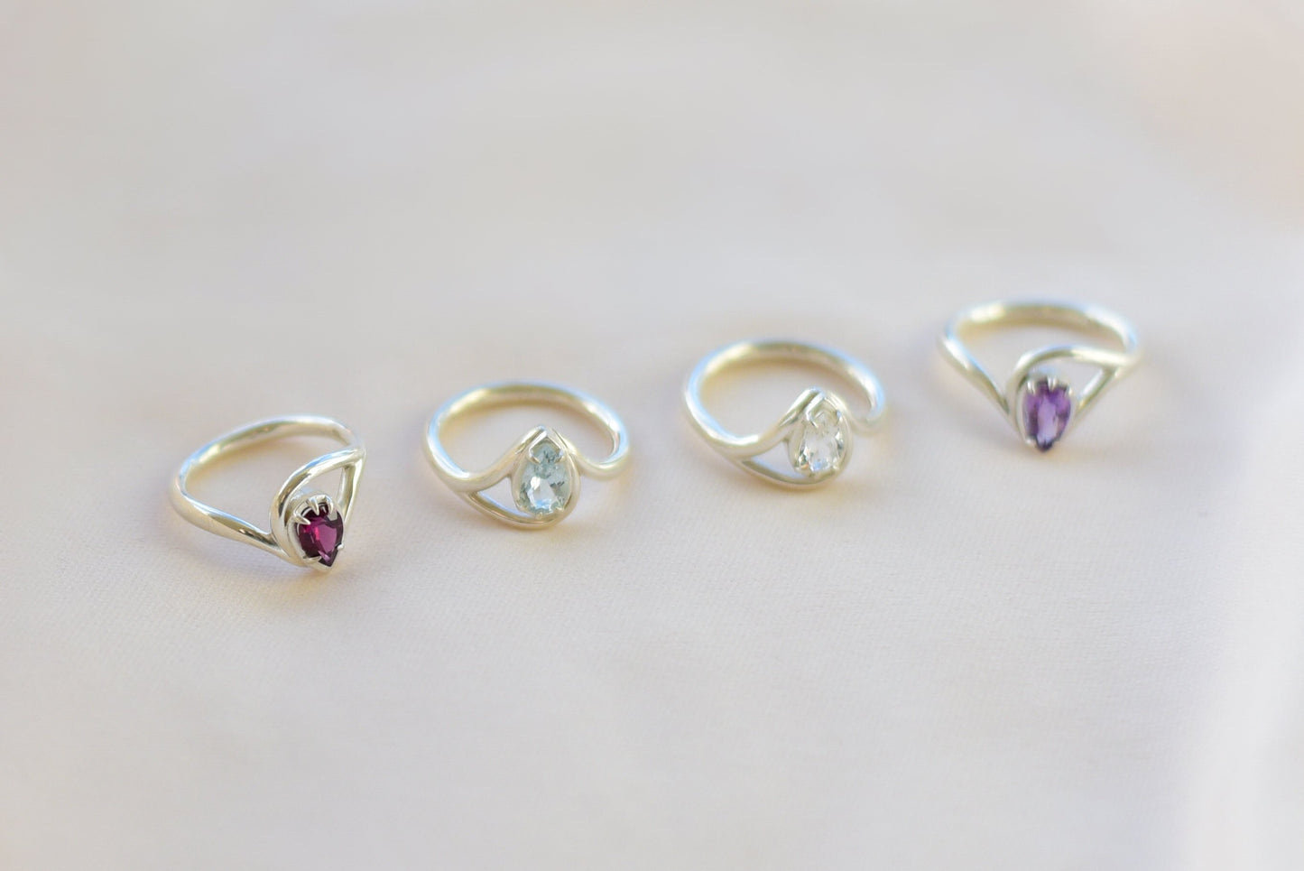 Solaris Ring - Garnet