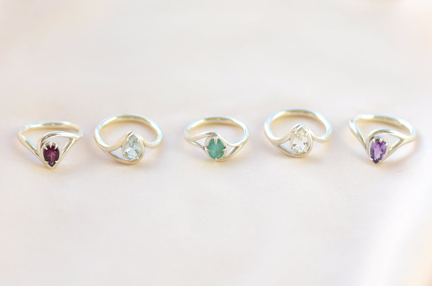 Solaris Ring - Aquamarine