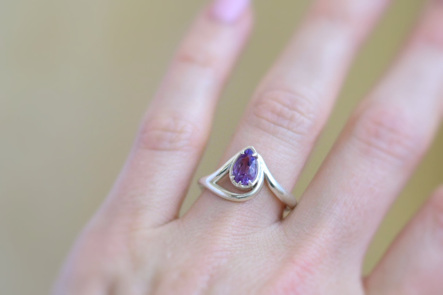 Solaris Ring - Amethyst