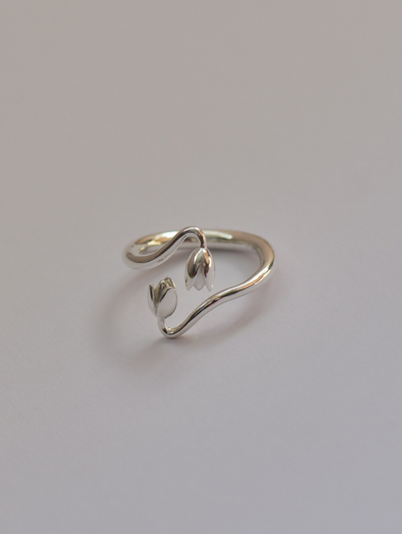 Open Tulip ring - One of a Kind