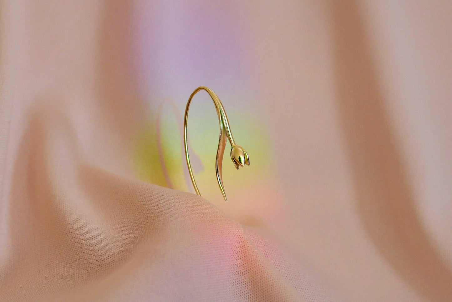 Tulip Earrings – Gold