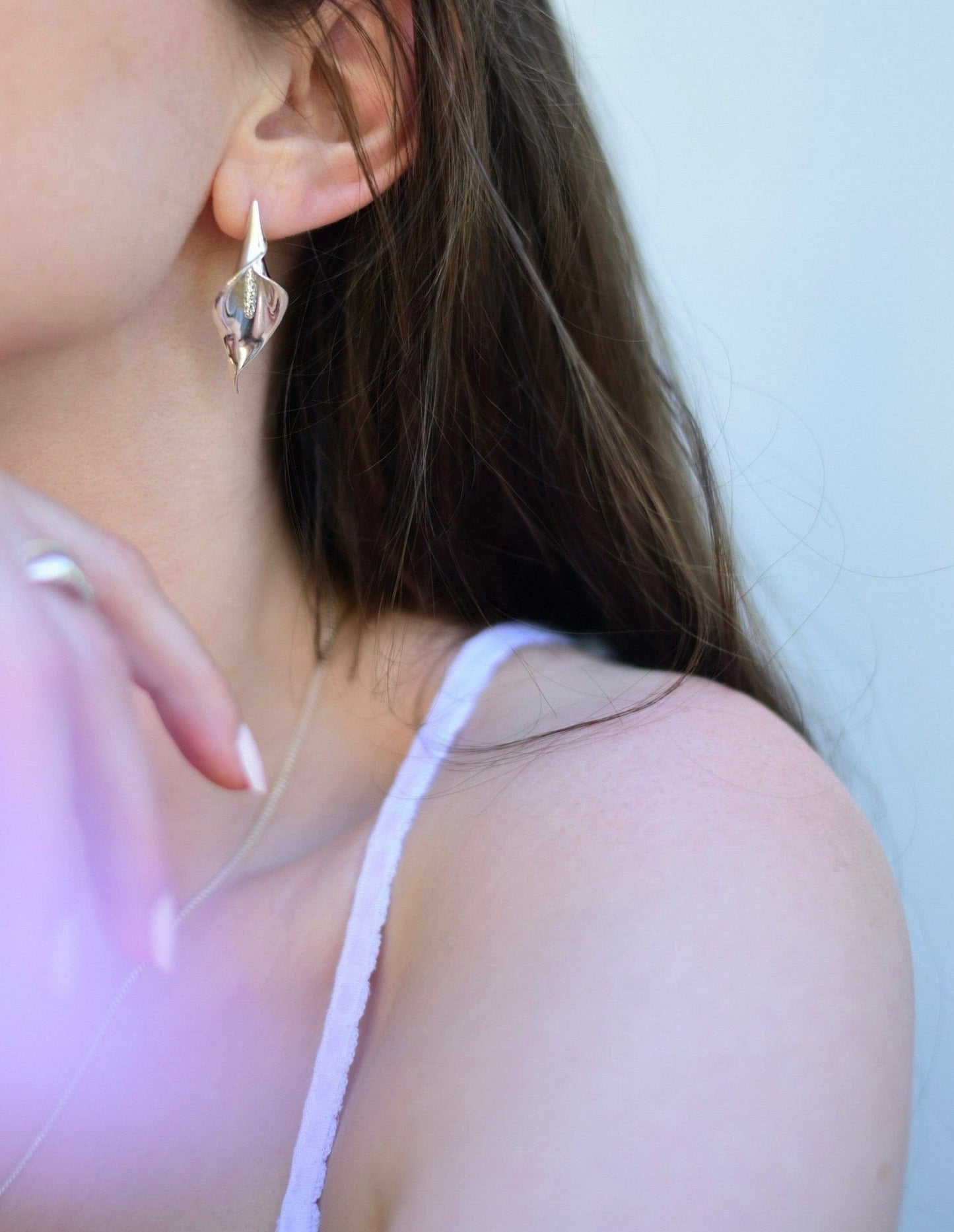 Long Lily Earrings