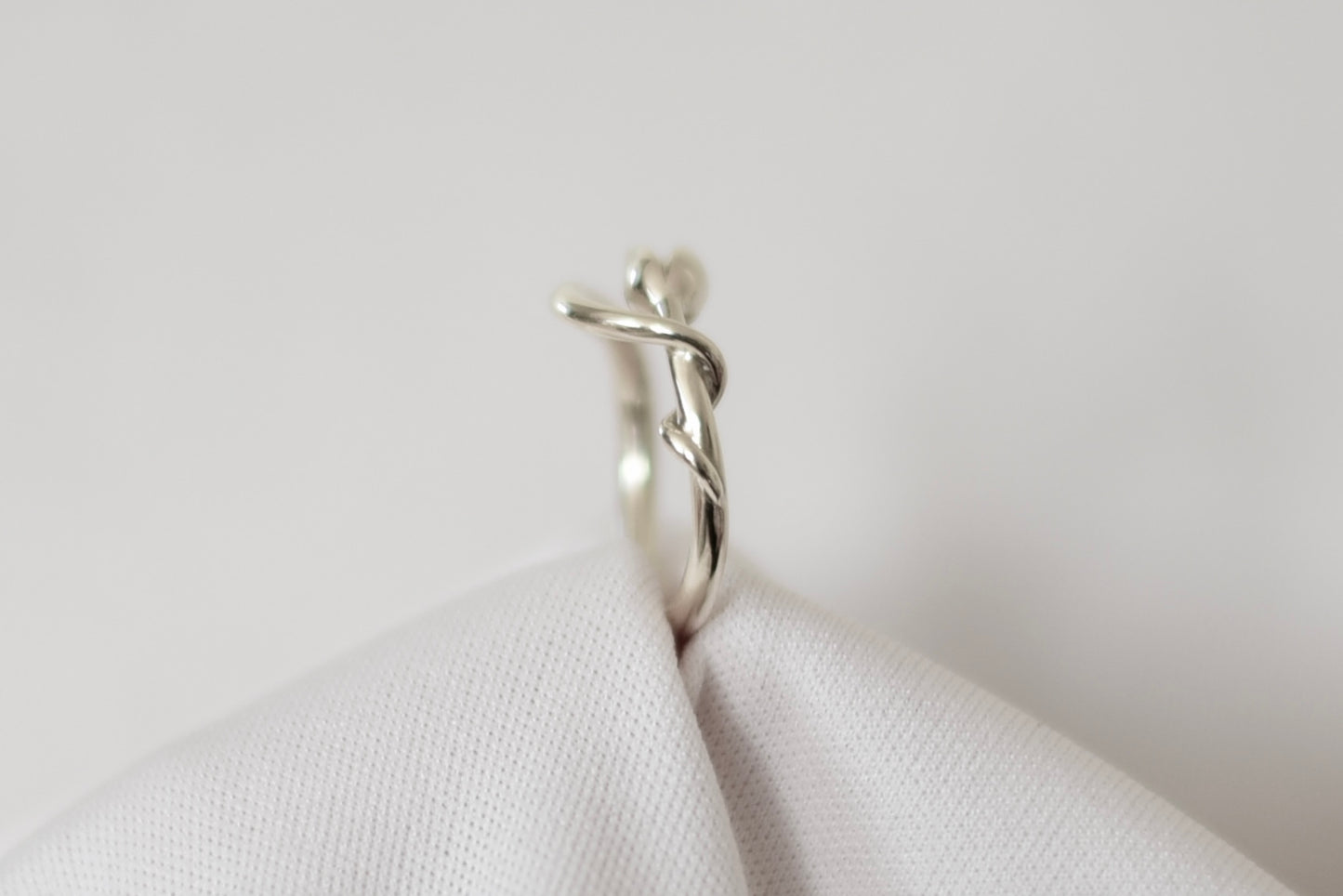 Entwined Tulip Ring