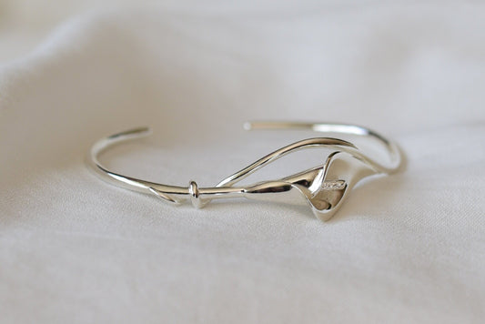 Entwined Lily Cuff