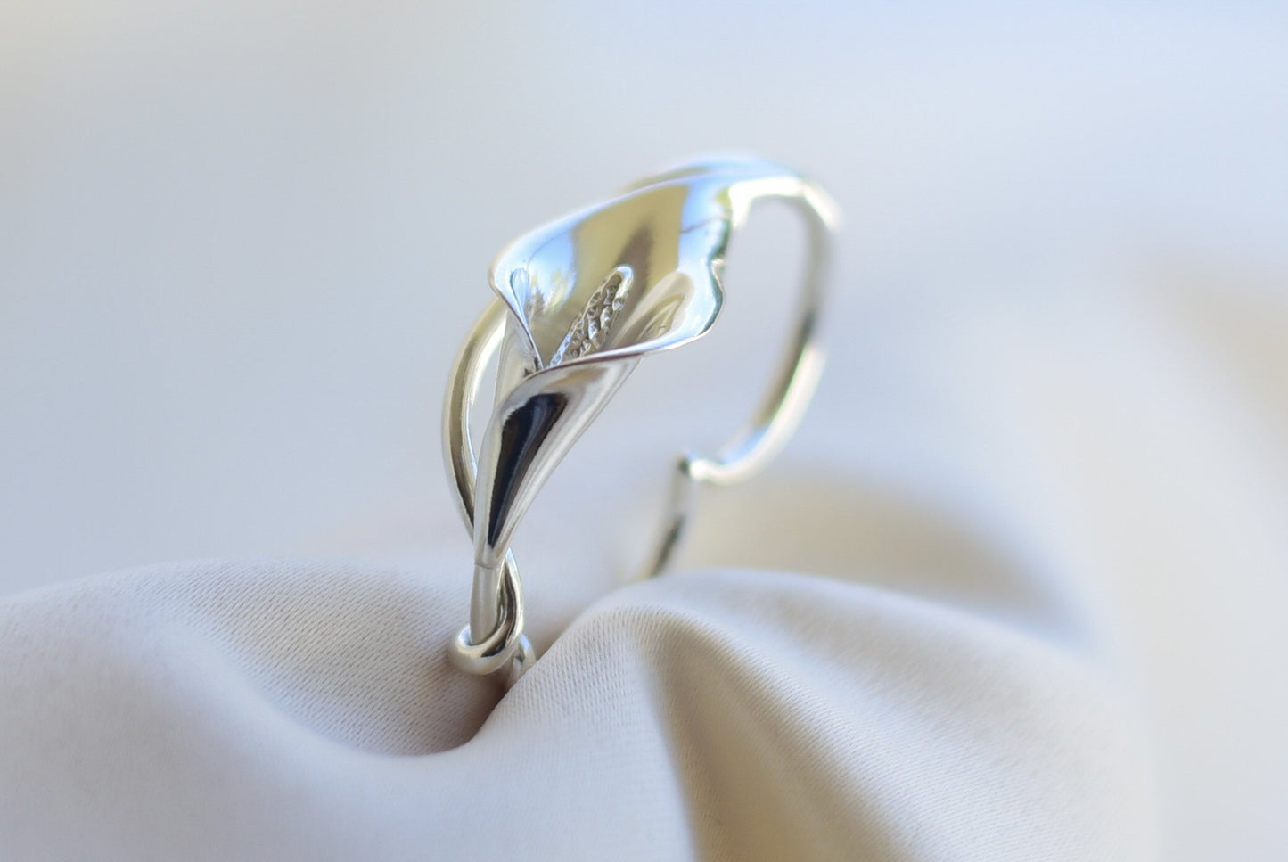 Entwined Double Ring