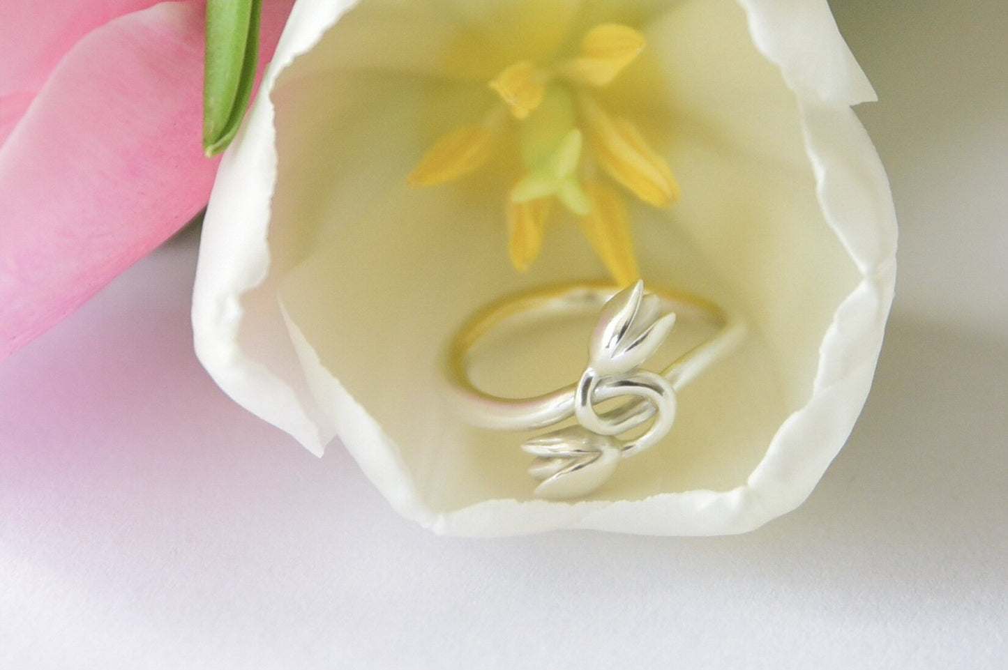 Twisted Tulip Ring - One of a Kind